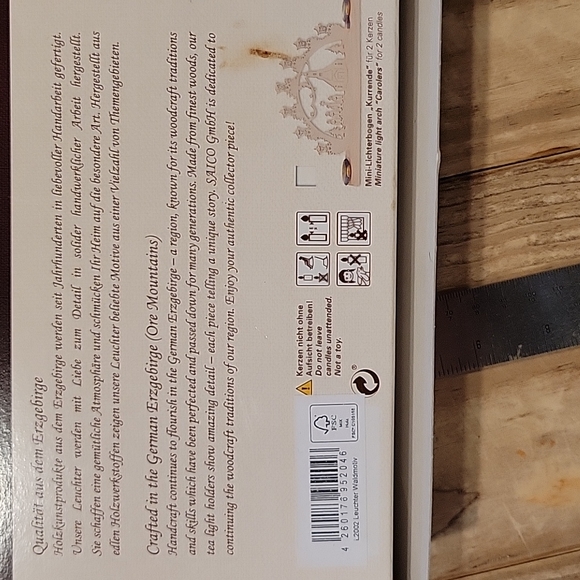 Wood 3D Winter Scene Tea Light Holder - Picture 7 of 8